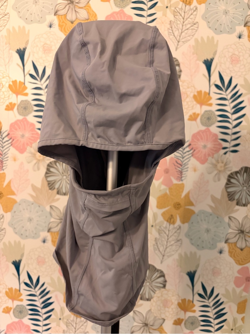 Women’s Grey Sun Hooded Balaclava - Lightweight UV Protection